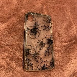 Clear iPhone XR phone case